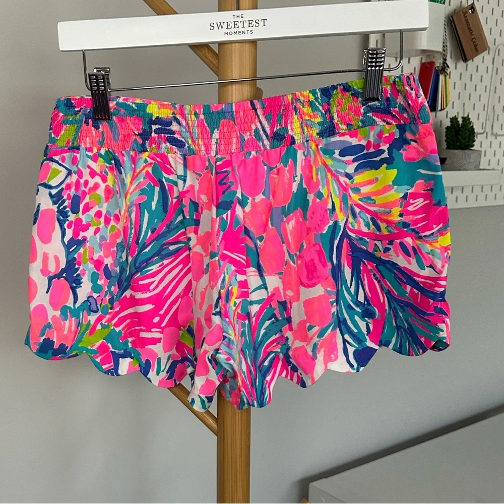 Lilly Pulitzer Dahlia Short in Gumbo Limbo Sz Small 🌸Collectors Print! - Picture 6 of 10